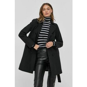 Kabát MAX&Co. dámsky, čierna farba, prechodný, vyobraziť
