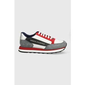 Topánky Armani Exchange šedá farba vyobraziť