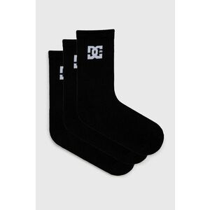 Ponožky Dc pánske, čierna farba vyobraziť