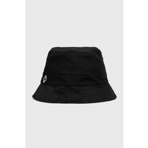 Obojstranný klobúk Superdry čierna farba, vyobraziť
