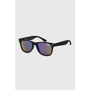 Slnečné okuliare Superdry pánske, čierna farba vyobraziť