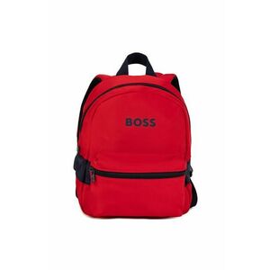 Detský ruksak BOSS červená farba, malý, vzorovaný vyobraziť