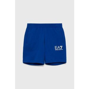 Detské bavlnené šortky EA7 Emporio Armani nastaviteľný pás vyobraziť