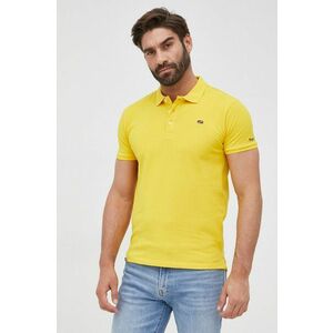 Bavlnené polo tričko Pepe Jeans Vidal žltá farba, jednofarebný vyobraziť