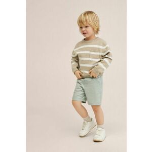 Detský bavlnený sveter Mango Kids Cooper béžová farba, tenký vyobraziť