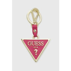 Kľúčenka Guess ružová farba vyobraziť