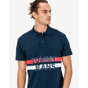Block Stripe Polo tričko Tommy Jeans vyobraziť