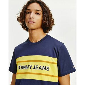 TJM Stripe Colorblock Tee Tričko Tommy Jeans vyobraziť