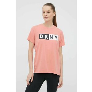 Tričko Dkny dámske, ružová farba vyobraziť