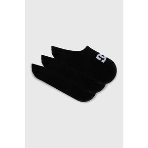 Členkové ponožky Dc (3-pak) dámske, čierna farba vyobraziť