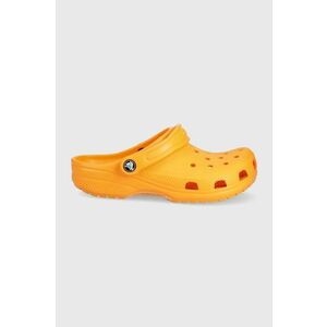 Šľapky Crocs oranžová farba vyobraziť