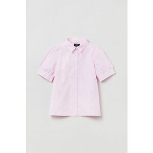 Detská košeľa OVS ružová farba vyobraziť