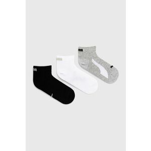 Detské ponožky Puma (3-pak) 907961 biela farba vyobraziť