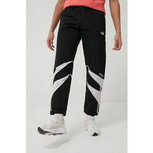 Nohavice adidas Originals H06758 pánske, čierna farba, jogger vyobraziť