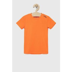 Detské tričko CMP oranžová farba, jednofarebný vyobraziť