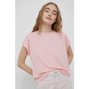 Tričko Roxy dámsky, ružová farba, vyobraziť