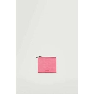 Peňaženka Mango dámska, ružová farba vyobraziť