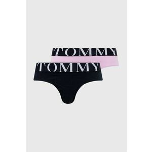 Detské nohavičky Tommy Hilfiger (2-pak) ružová farba vyobraziť