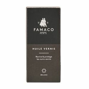 Starostlivosť o obuv a oblečenie Famaco FLACON HUILE VERNIS 100 ML FAMACO NOIR vyobraziť