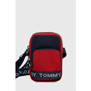 Detská taška Tommy Hilfiger červená farba vyobraziť