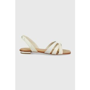 Sandále Aldo Marassi dámske, biela farba, vyobraziť