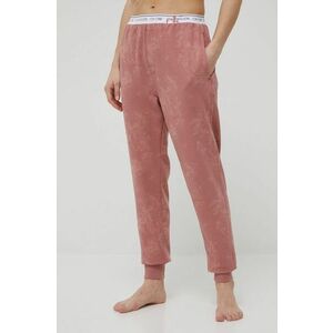 Pyžamové nohavice Calvin Klein Underwear Ck One dámske, ružová farba, vyobraziť