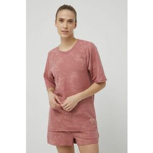 Pyžamové tričko Calvin Klein Underwear Ck One ružová farba, vyobraziť