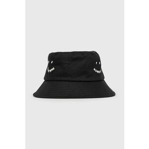 Bavlnený klobúk PS Paul Smith čierna farba, bavlnený vyobraziť