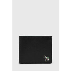 Kožená peňaženka PS Paul Smith pánsky, čierna farba vyobraziť