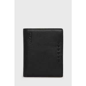 Kožená peňaženka Strellson pánsky, čierna farba vyobraziť