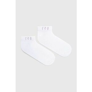 Ponožky Outhorn (2-pak) dámske, biela farba vyobraziť