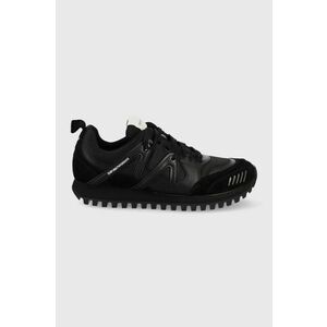 Topánky Emporio Armani čierna farba vyobraziť