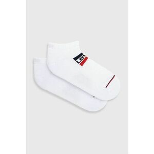 Ponožky Levi's 37157.0737-white, pánske, biela farba vyobraziť