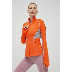 Tréningová mikina adidas by Stella McCartney Truepurpose HB6076 dámska, oranžová farba, vzorovaná vyobraziť