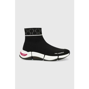 Topánky Karl Lagerfeld Quadra čierna farba, vyobraziť