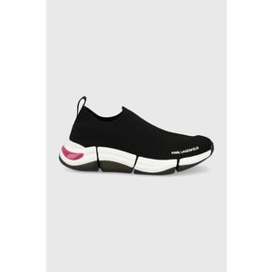 Topánky Karl Lagerfeld Quadra čierna farba, vyobraziť