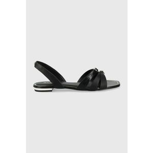 Sandále Aldo Marassi dámske, čierna farba, vyobraziť