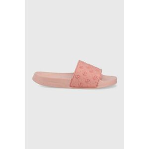 Šľapky Pepe Jeans Slider Sport dámske, ružová farba, vyobraziť