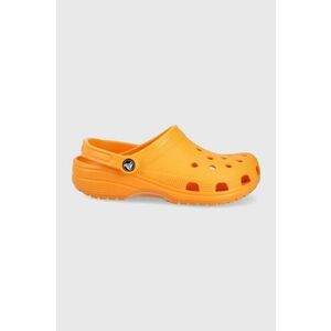 Šľapky Crocs 10001.83A-ORANGE.ZNG, dámske, oranžová farba, vyobraziť