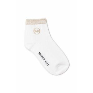 Detské ponožky Michael Kors biela farba vyobraziť