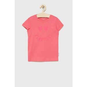 Detské bavlnené tričko Tom Tailor ružová farba, vyobraziť