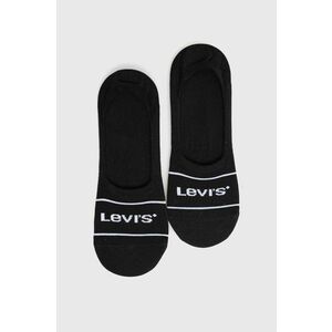 Ponožky Levi's 37157.0769-black, pánske, čierna farba vyobraziť