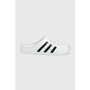 Šľapky adidas FY8970 pánske, biela farba vyobraziť