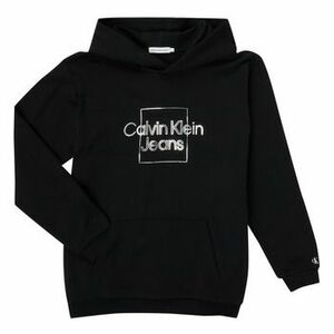 Mikiny Calvin Klein Jeans METALLIC BOX LOGO RELAXED HOODIE vyobraziť
