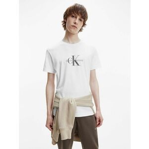 Biele tričko s potlačou Calvin Klein Jeans Monogram vyobraziť