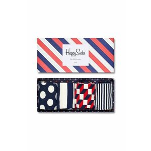 Happy Socks - Ponožky Stripe Gift Box (4-pak) vyobraziť