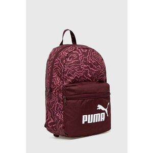 Detský ruksak Puma bordová farba, vyobraziť