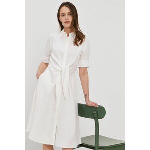 Šaty Lauren Ralph Lauren biela farba vyobraziť