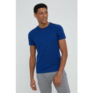 Športové tričko CMP modrá farba, jednofarebné vyobraziť