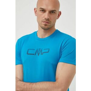 Tričko CMP tyrkysová farba, s potlačou vyobraziť